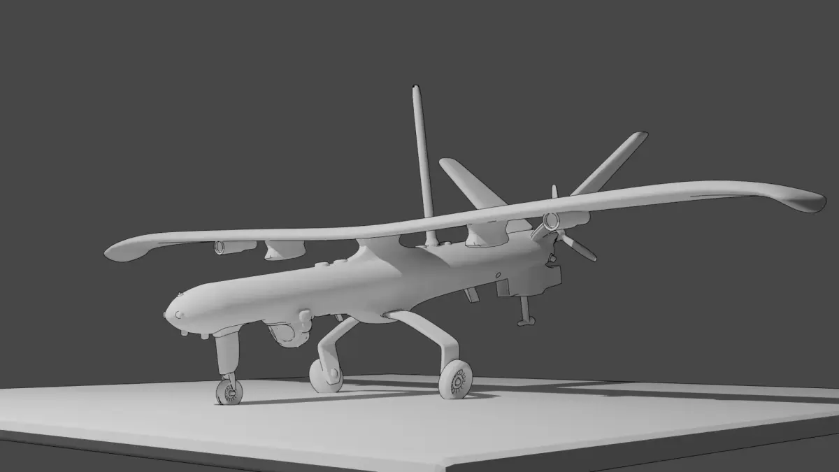 Hermes 450 ZIK 3D print model