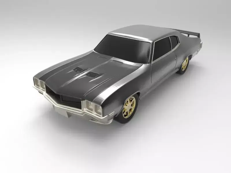 Buick gsx 455 Free 3D model