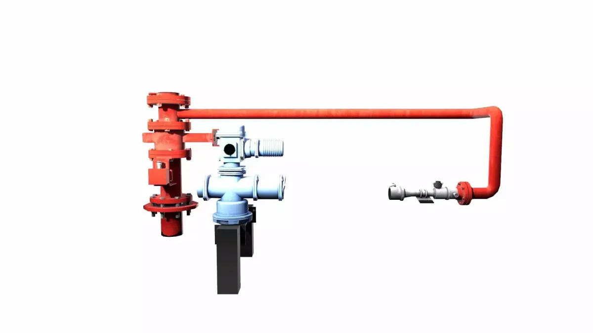 HVLR Pipe Low-poly 3D model