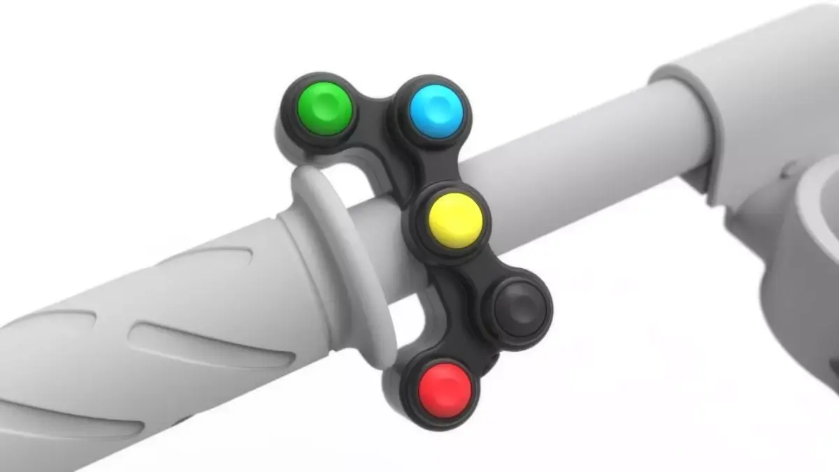 GP 5 Button Switchgear 3D model