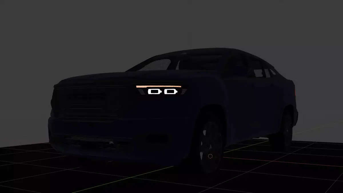 2027 Dodge Conquest RT Hybrid Free 3D model