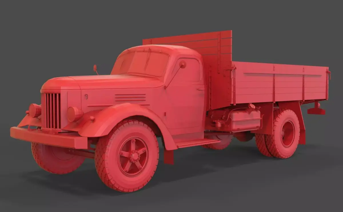 Zil 164 3D print model