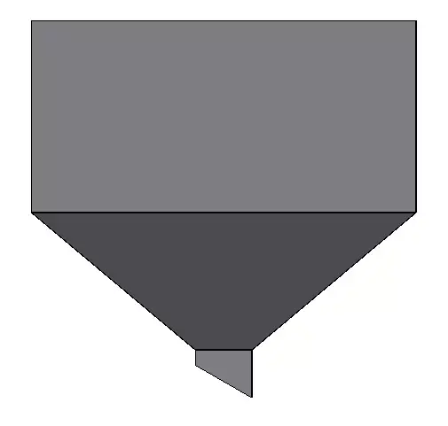 Tolva grain silo icon 3D model