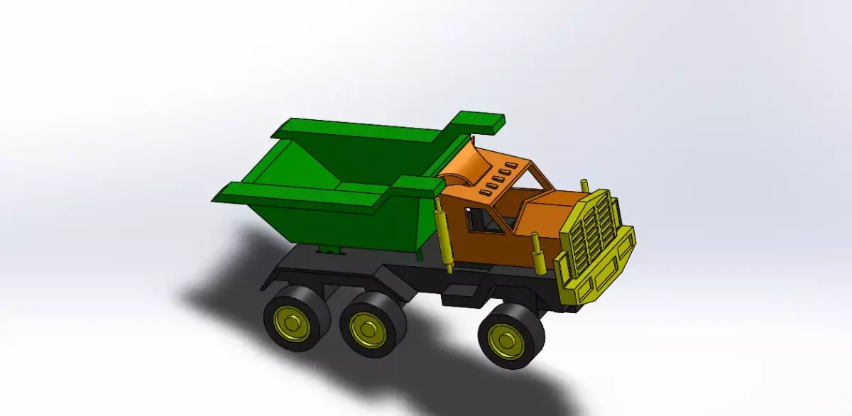 Toy truck 3D print model purchase