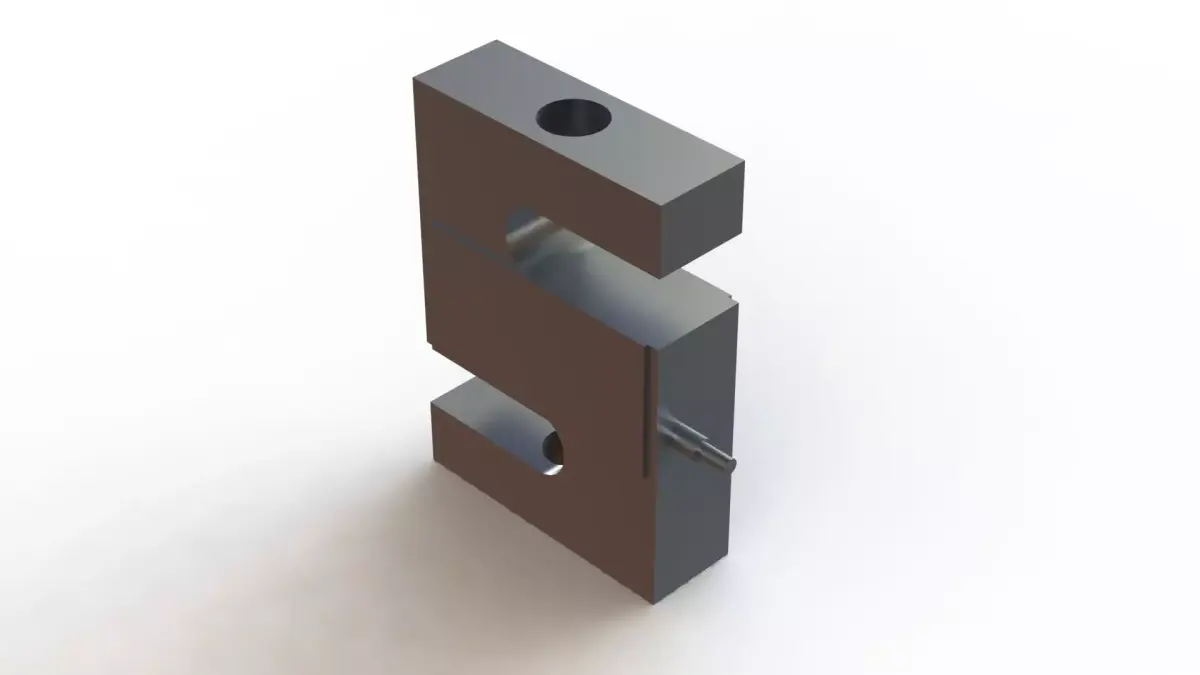 Load Cell Celula de Carga CKS 5000kgf 3D model