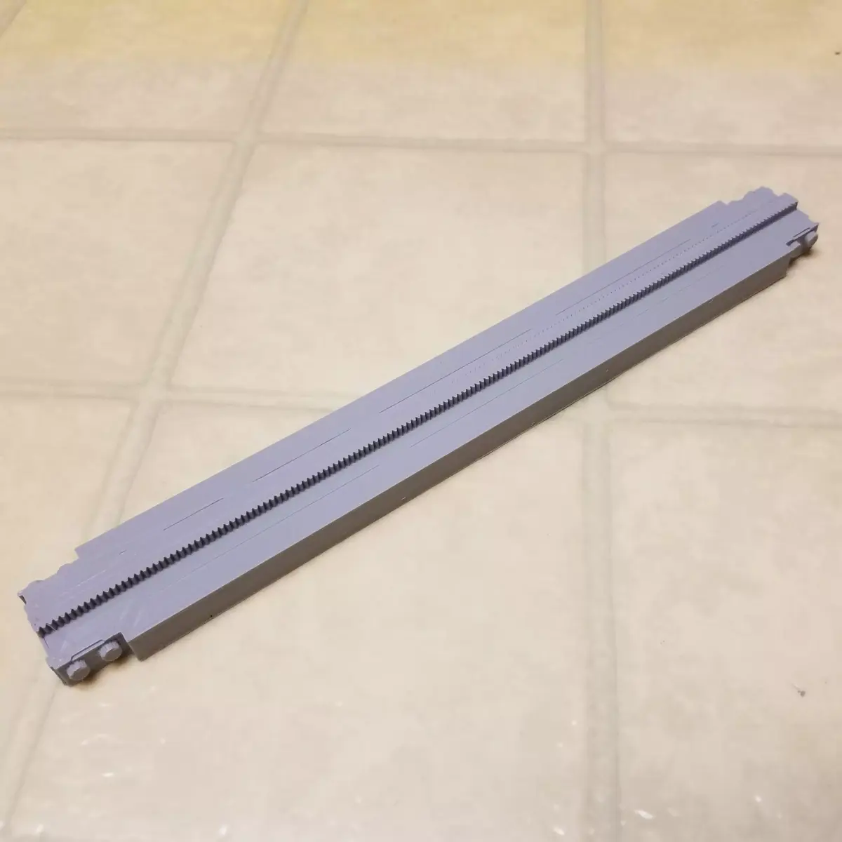 3D Printable Toy Monorail Straight Track 3D print model