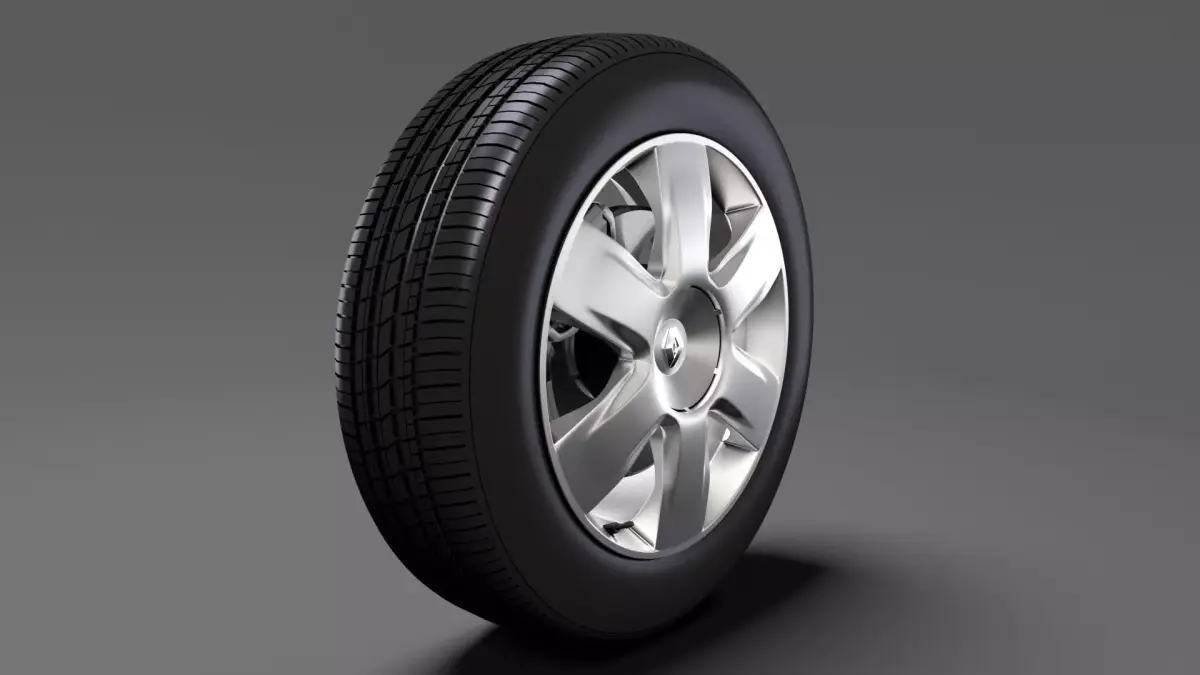 Renault Kangoo wheel 2017 3D model