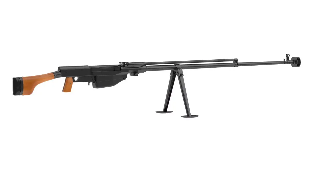 PTRS-41 air rifle 3D model