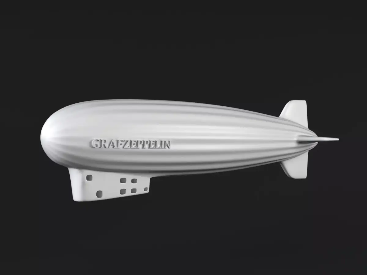 Graf Zeppelin 3D print model