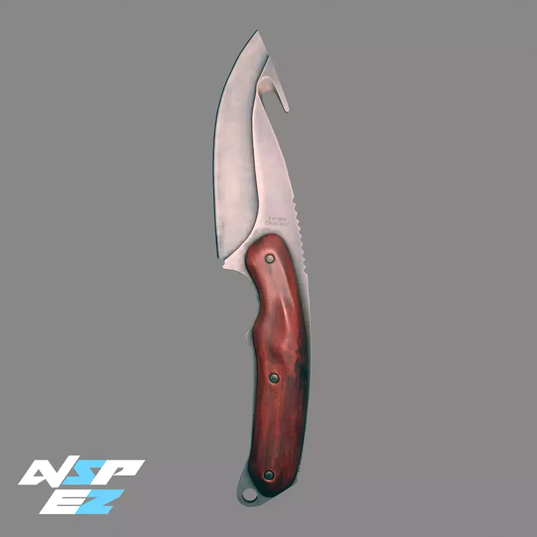 Gut Knife CS GO Knife Free low-poly 3D model