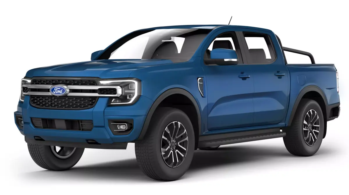 Ranger XLT 2023 3D model purchase