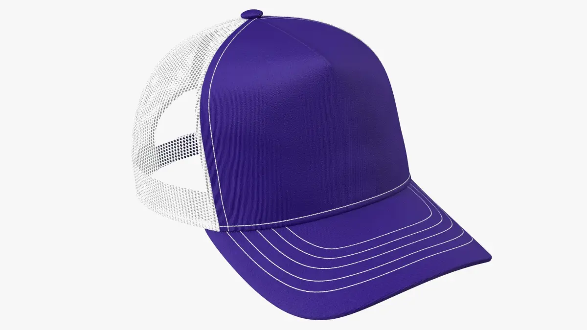 Classic Baseball Cap 3D model
