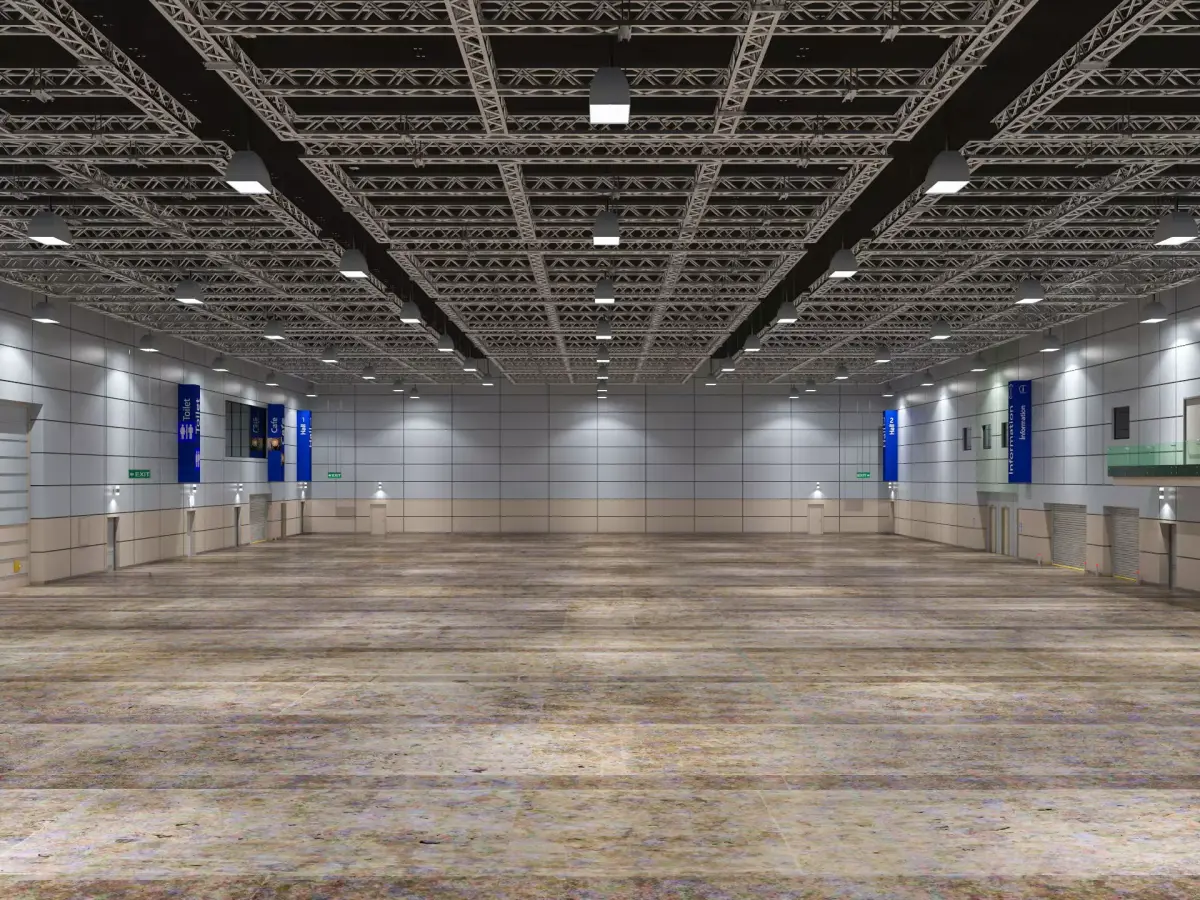 Exhibition Hall interior 8 3D model