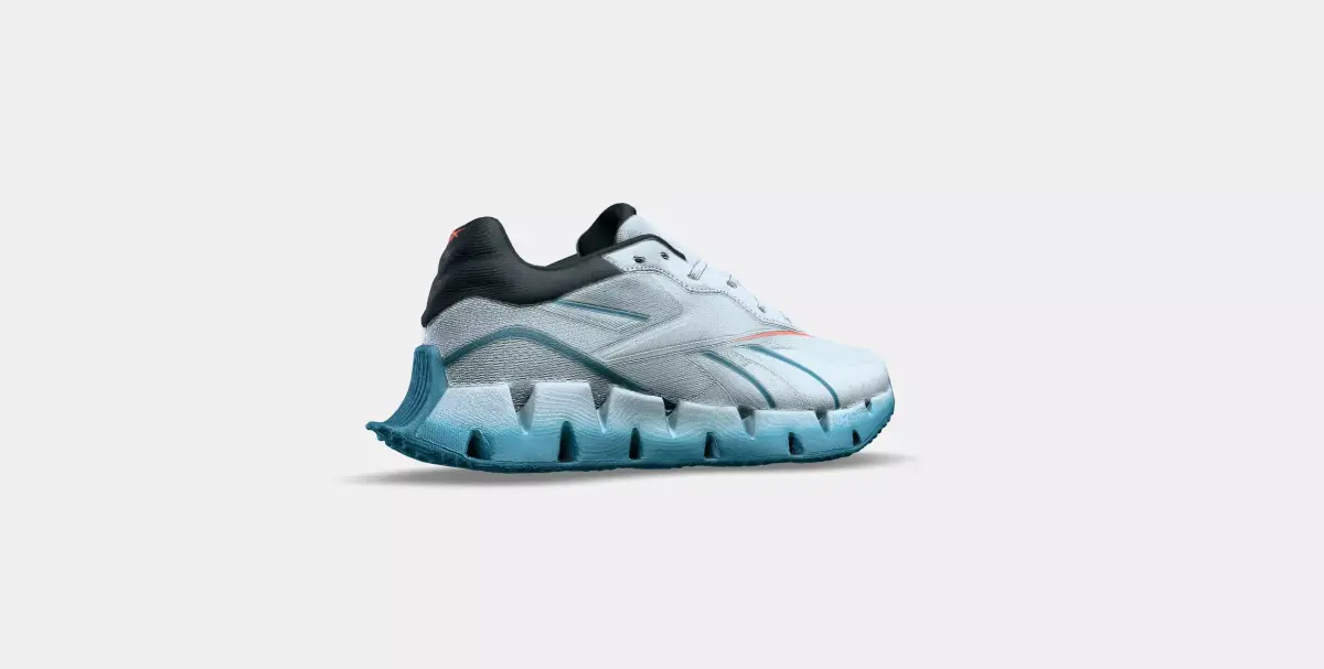 REEBOK ZIG DYNAMICS 4 GREY 3D model