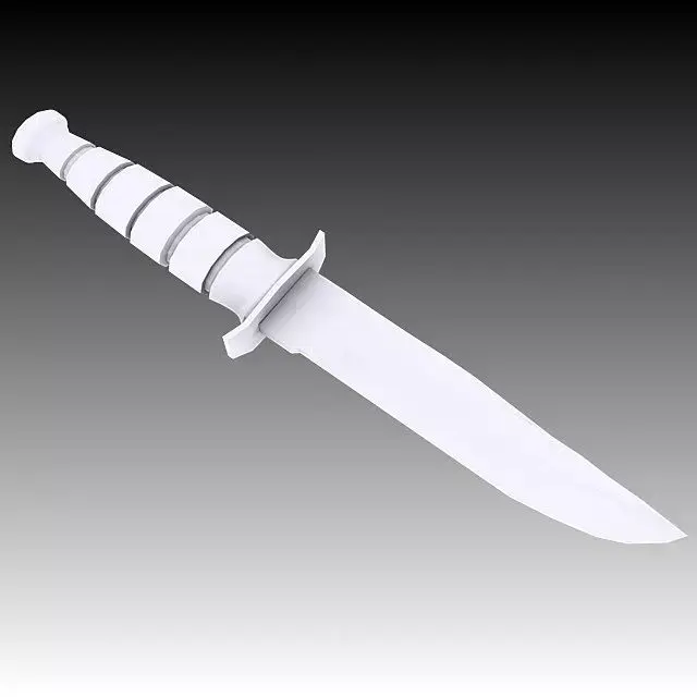 KA-BAR Knife 3D model purchase