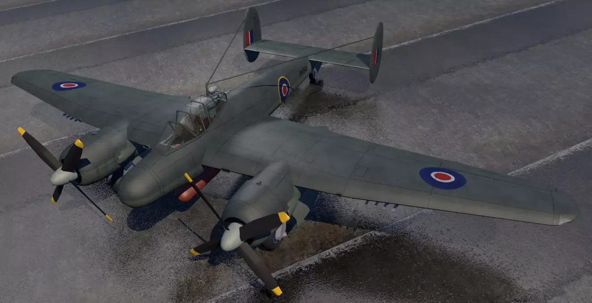 Bristol Brigand TF1 3D model