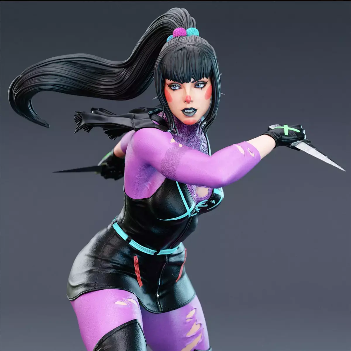 Punchline DC Comics 3D print model