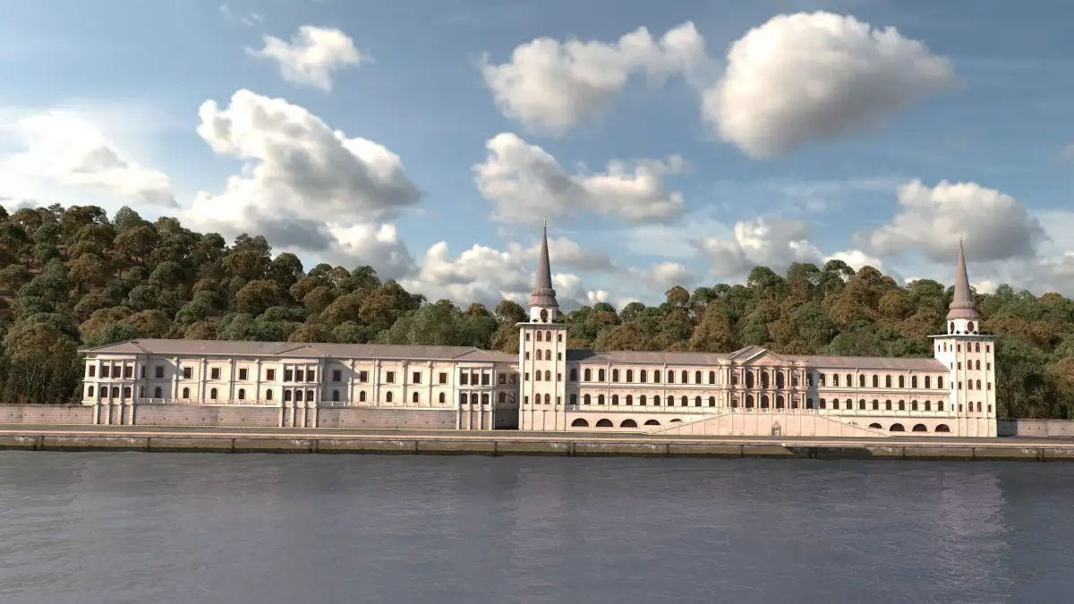 Kuleli Askeri Lisesi - Kuleli Military High School 3D model