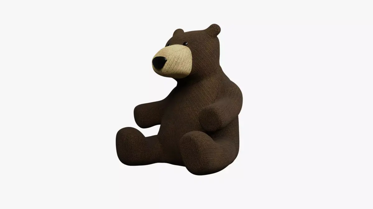 Kids Toys -  Teddy Bear 3D model