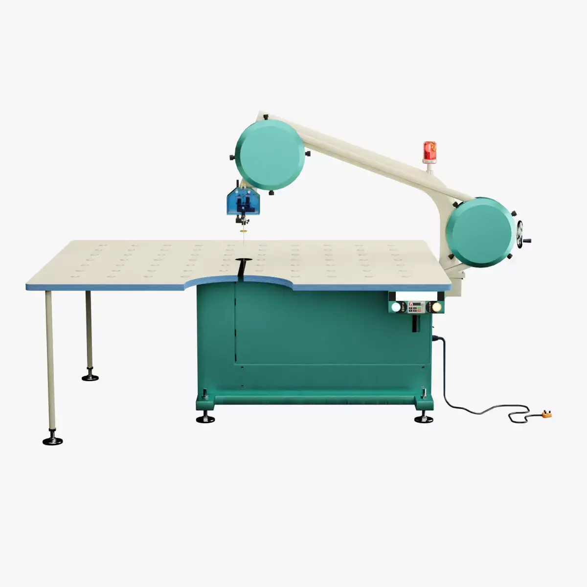 Band Knife Fabric Cutting Machine - 3D Model 3D model