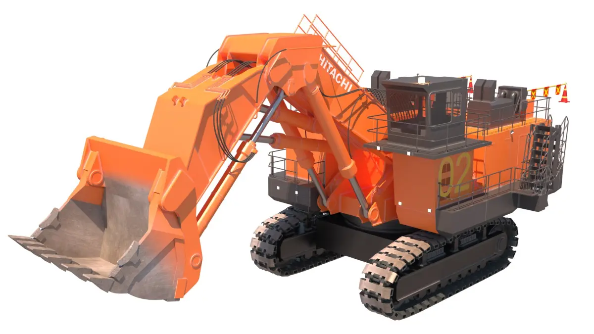 Hitachi EX5600 3D model purchase