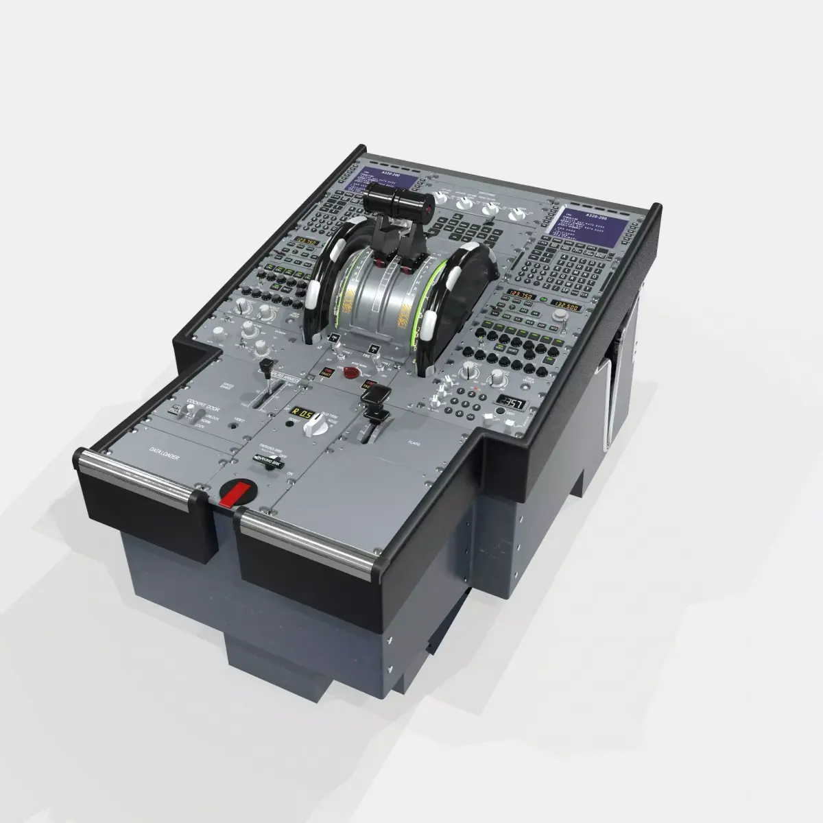 Lower Pedestal compiled Low-poly 3D model
