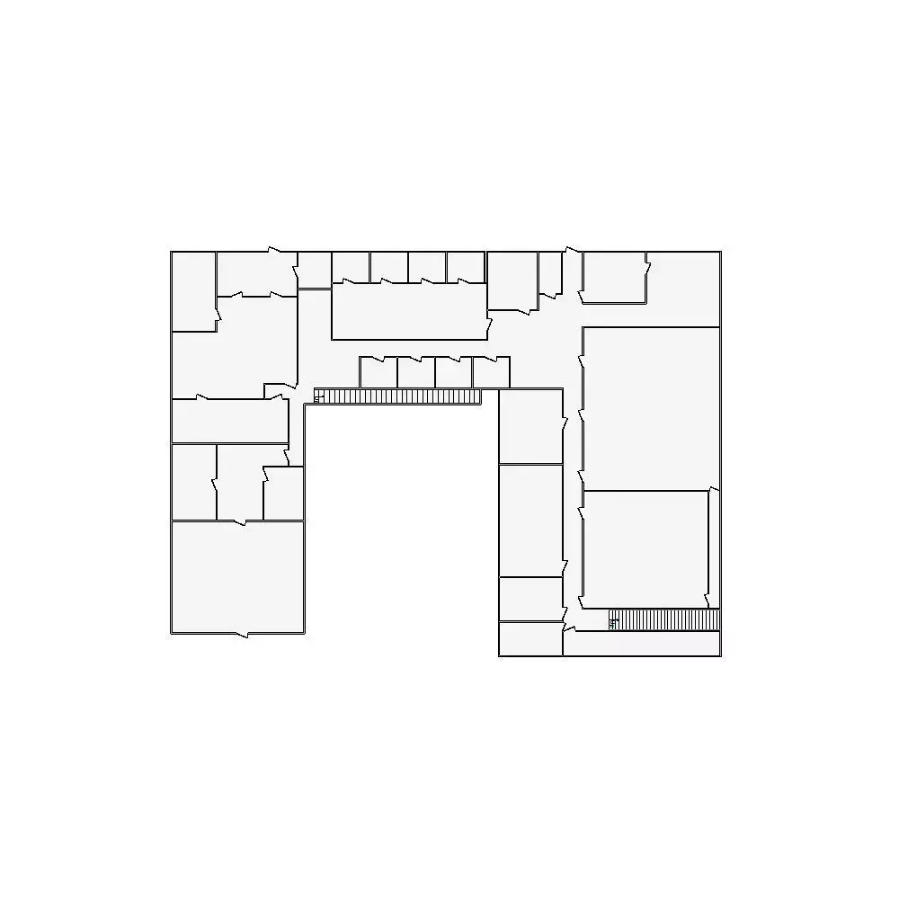 Commercial Interior Sketch - 24001-28000 SF - Xactimate 3D model