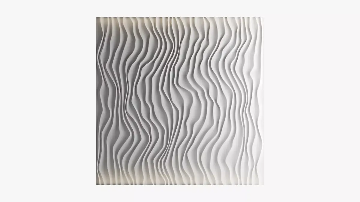 wane wall 25 3D model