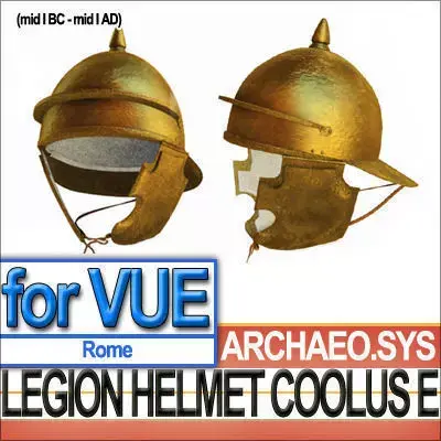 Roman Legionary Helmet Coolus E 1stBC 1stAD 3D model