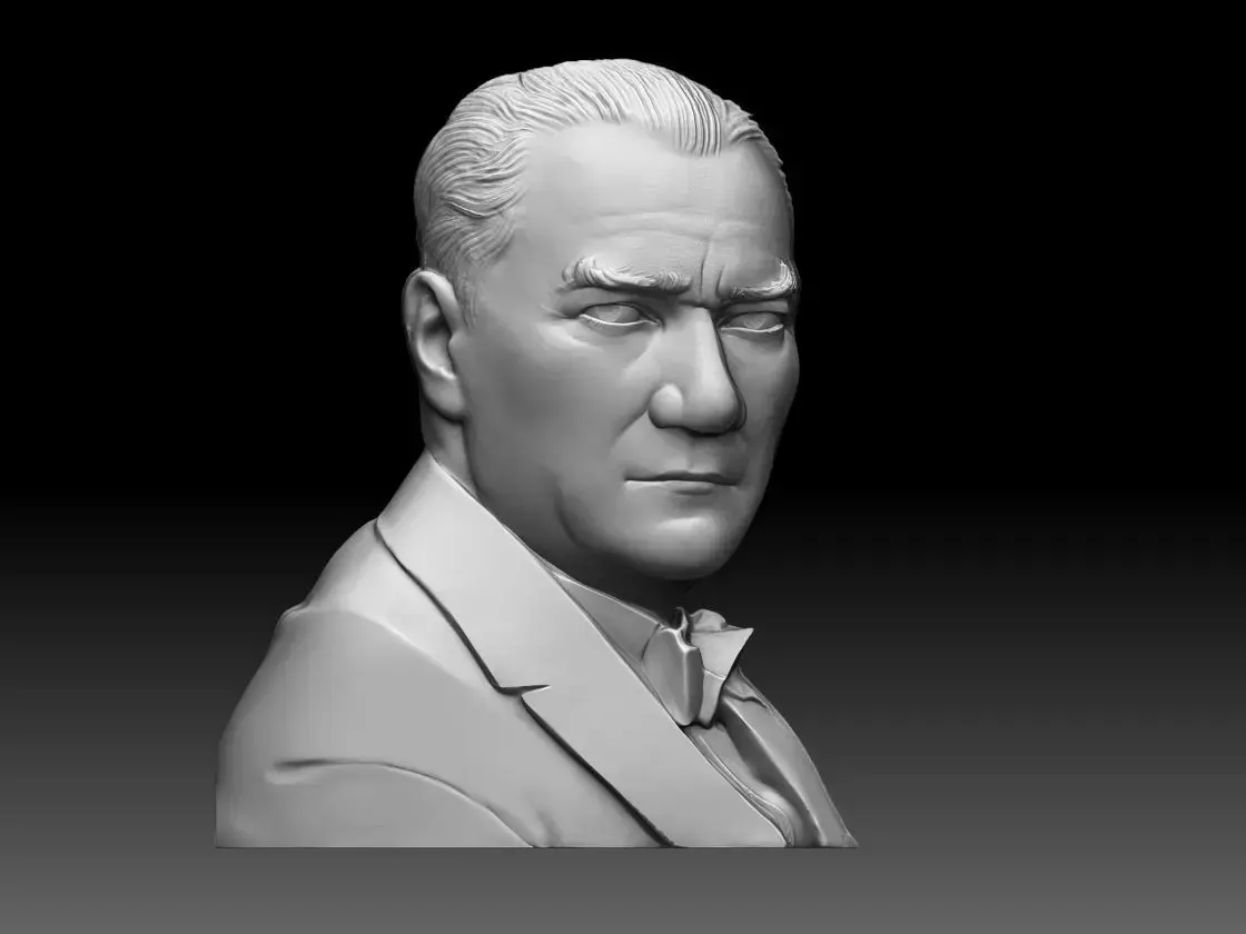 ataturk portrait 3D print model purchase