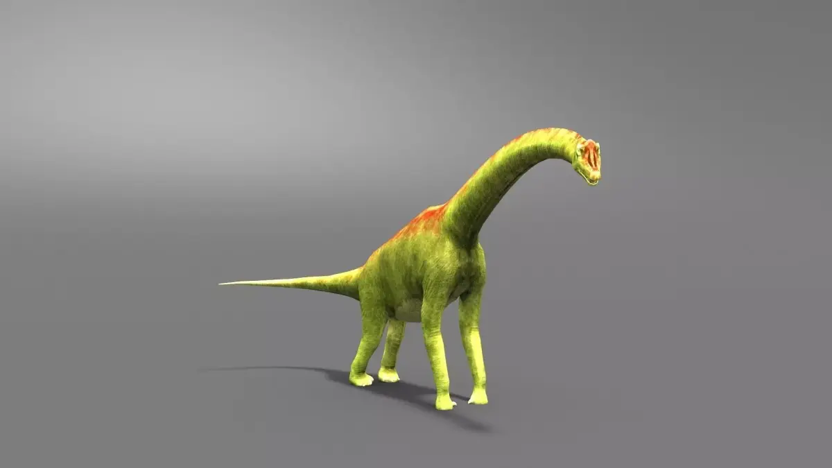 Brachiosaurus Jurassic Dinosaur Low-poly 3D model