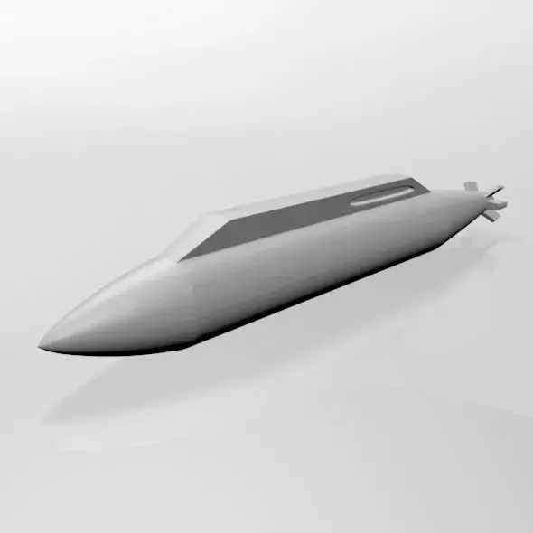 Missile 04 3D model