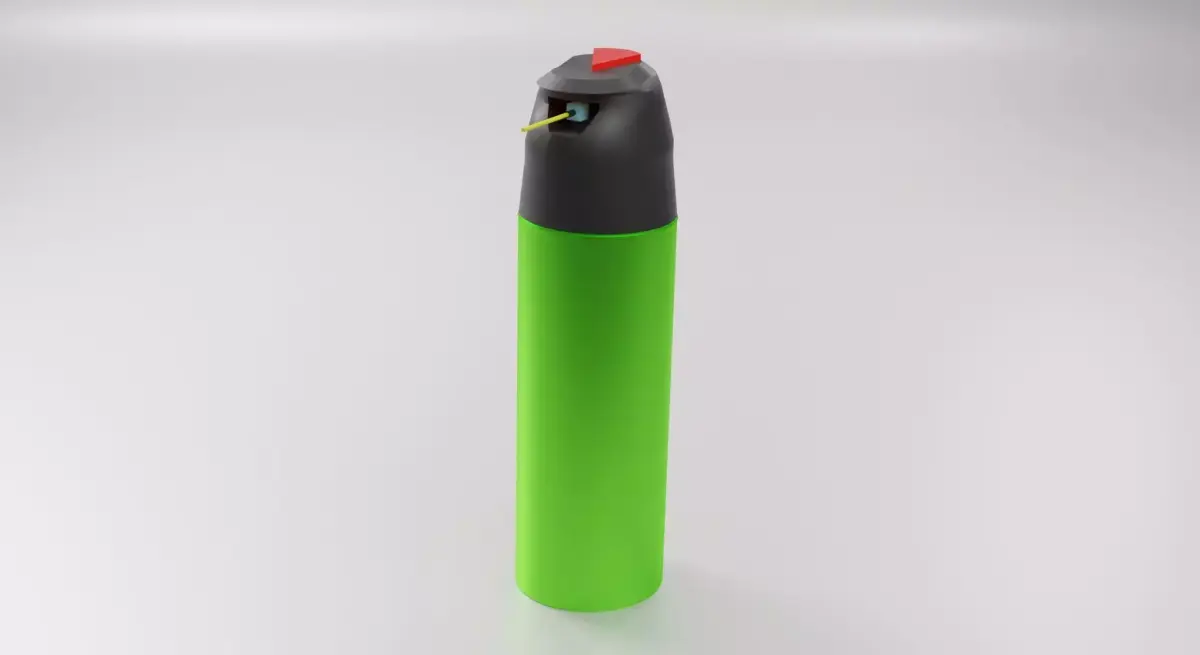MOSQUITO SPRAY Low-poly 3D model