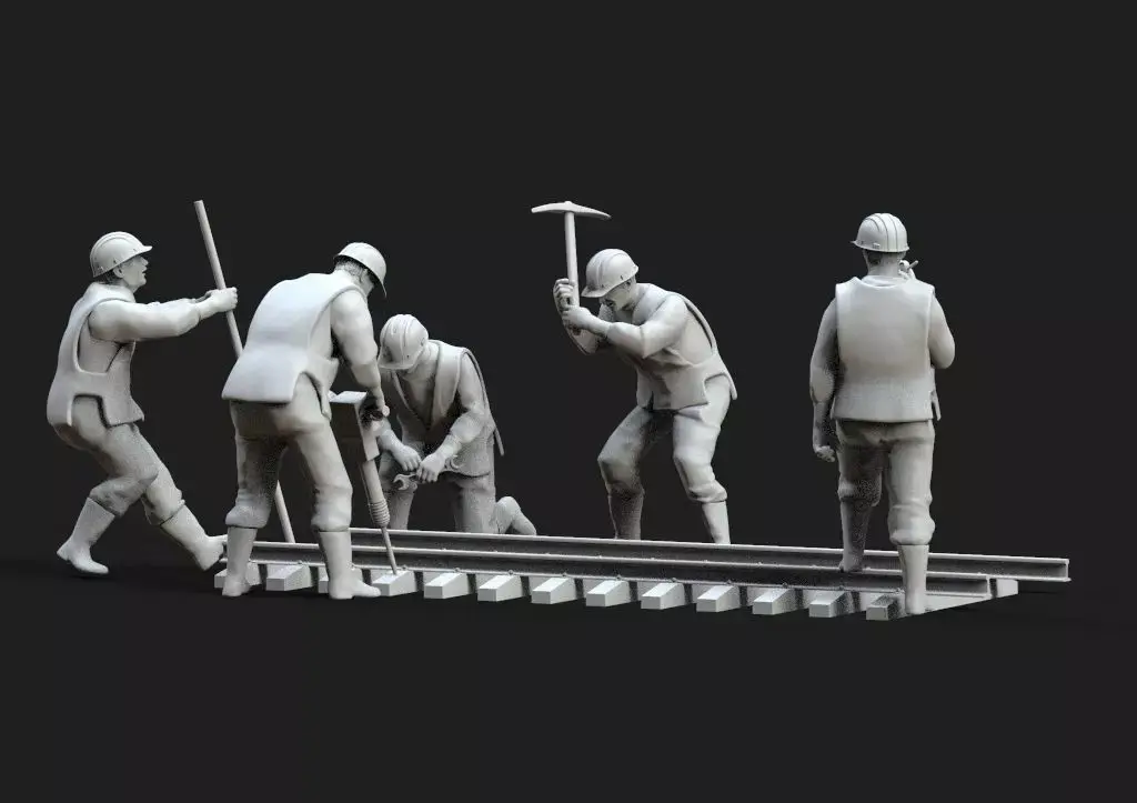 repair Railway 3D print model shop