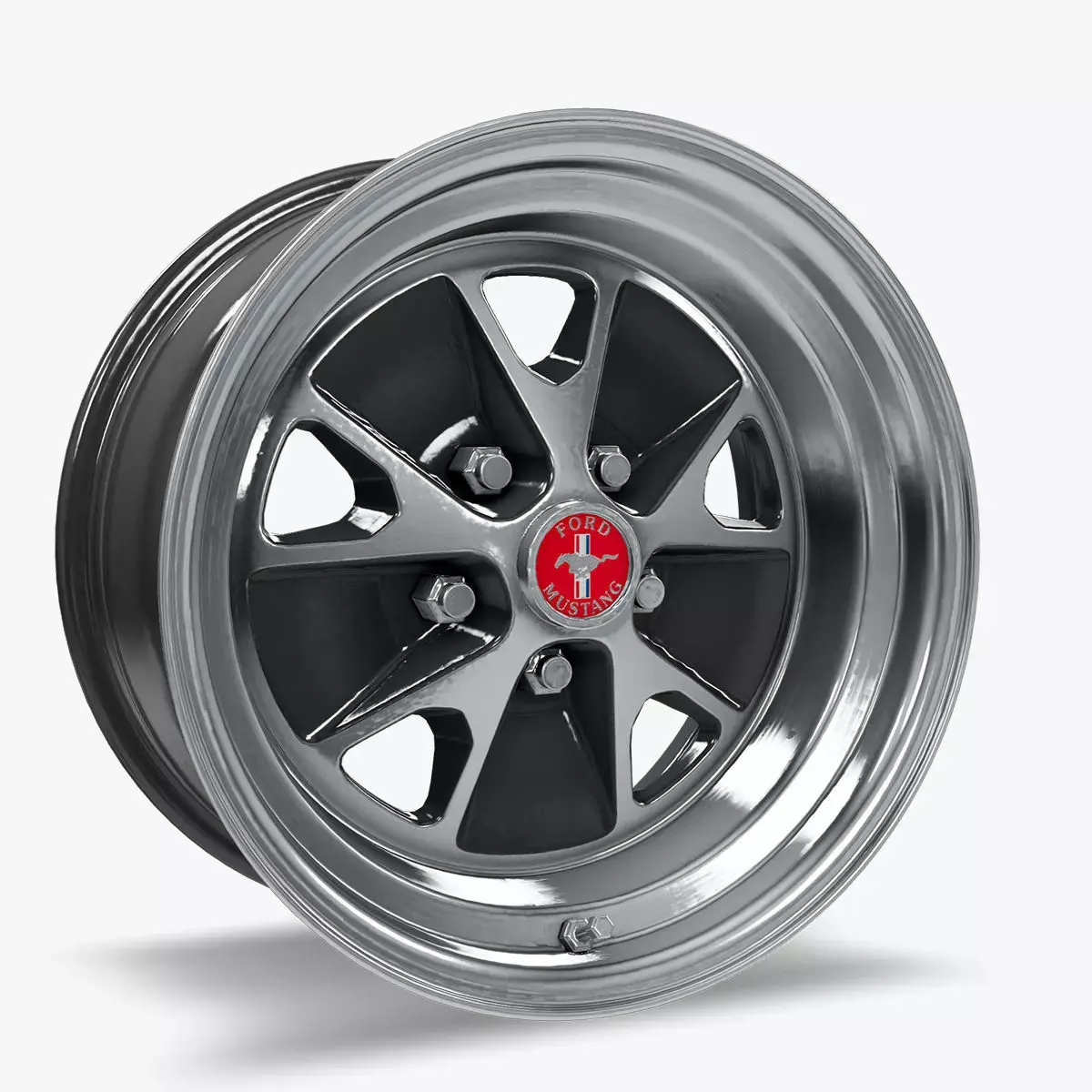 Magnum 500 Alloy Wheel Low-poly 3D model