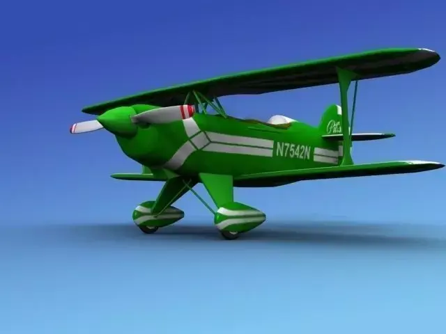 Pitts Special 3D model 9