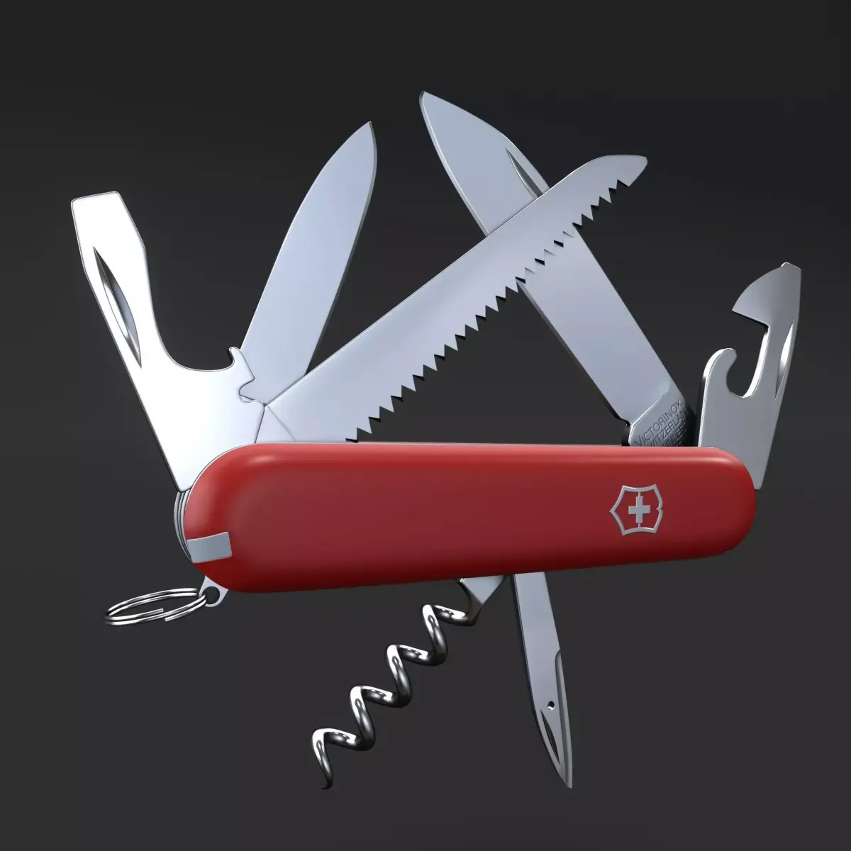 Victorinox Camper 1 3613 Open 3D model 3D model