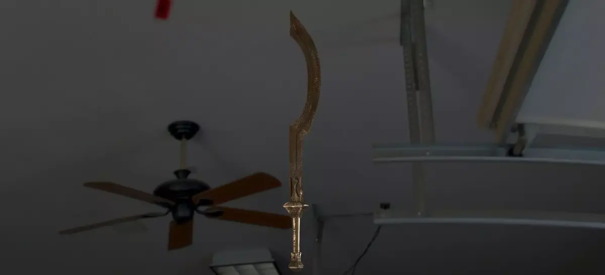 Khopesh sword 3D model buy
