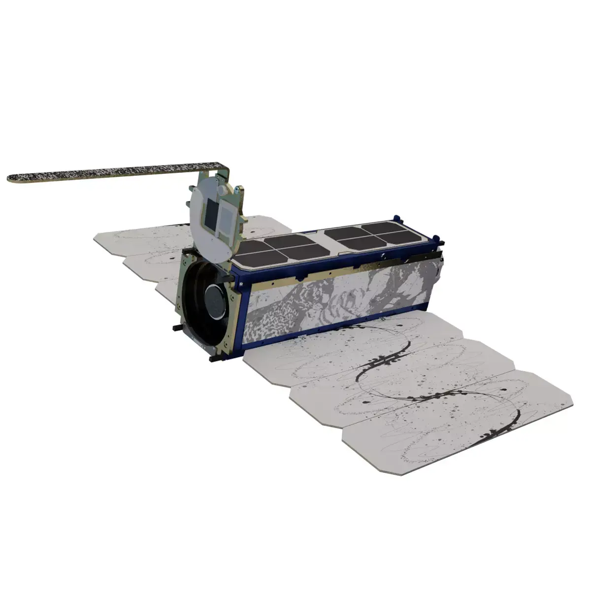 PLANET Dove Cube Satellite Free 3D model