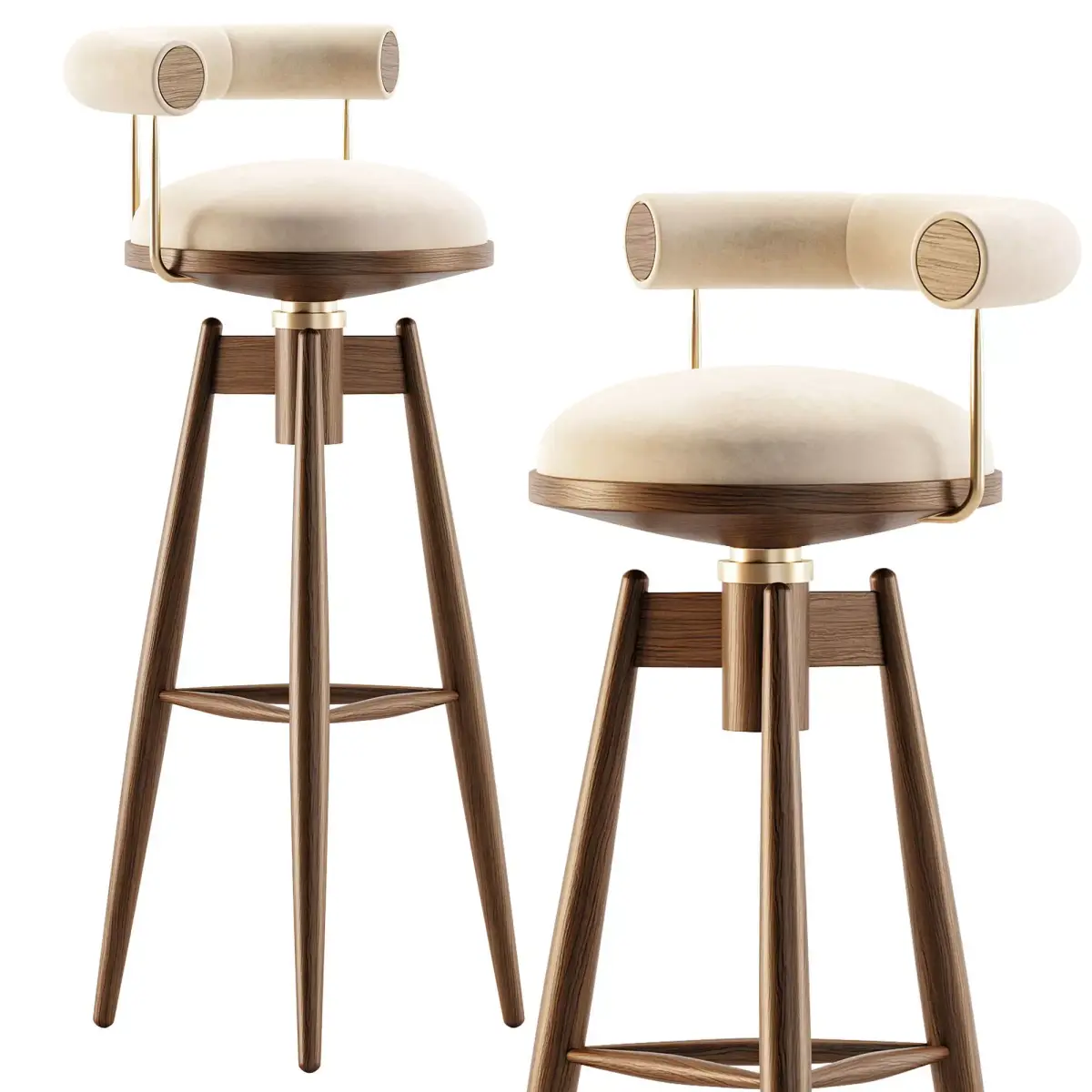 DYLAN BAR CHAIR 3D model