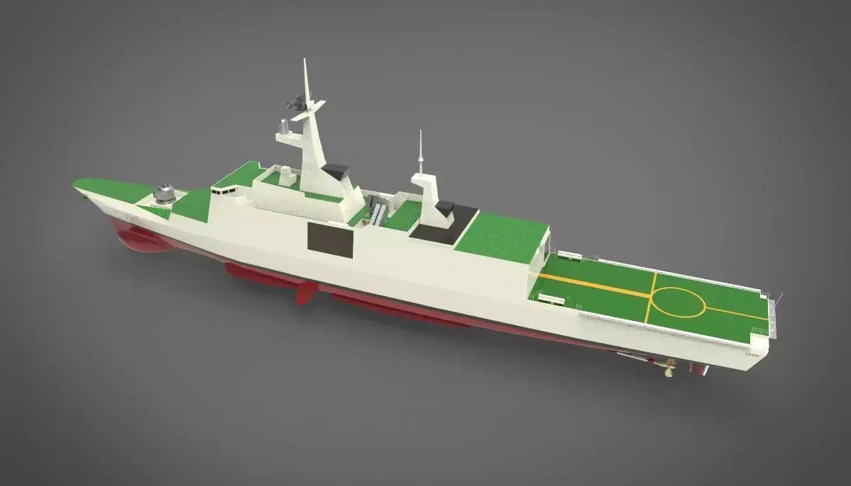 Fregat la fayette class  3D model