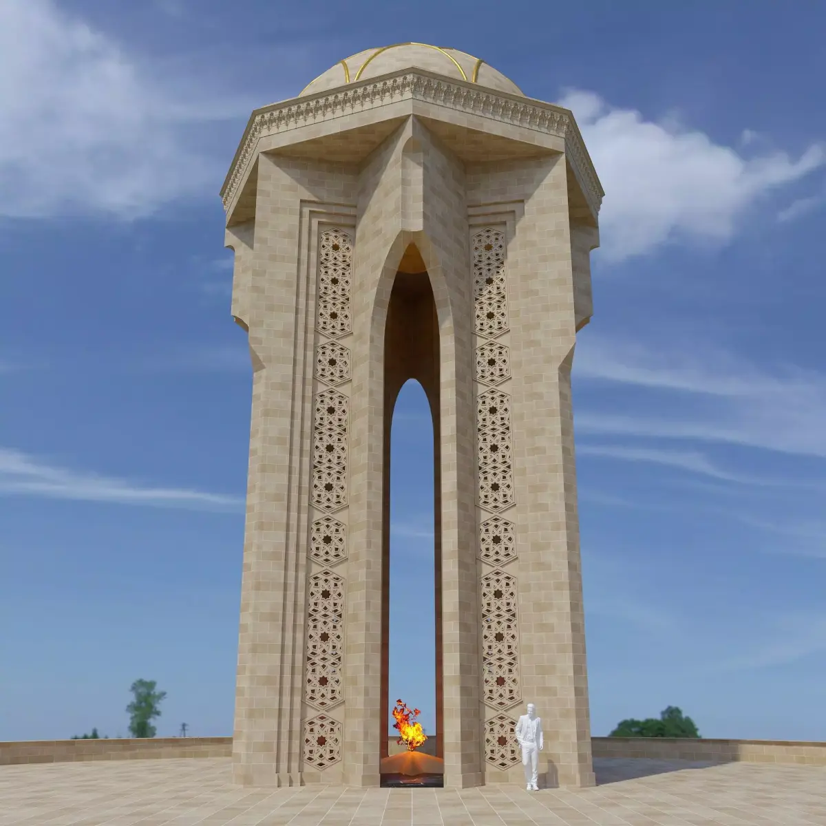 Martyrs Lane 3D model