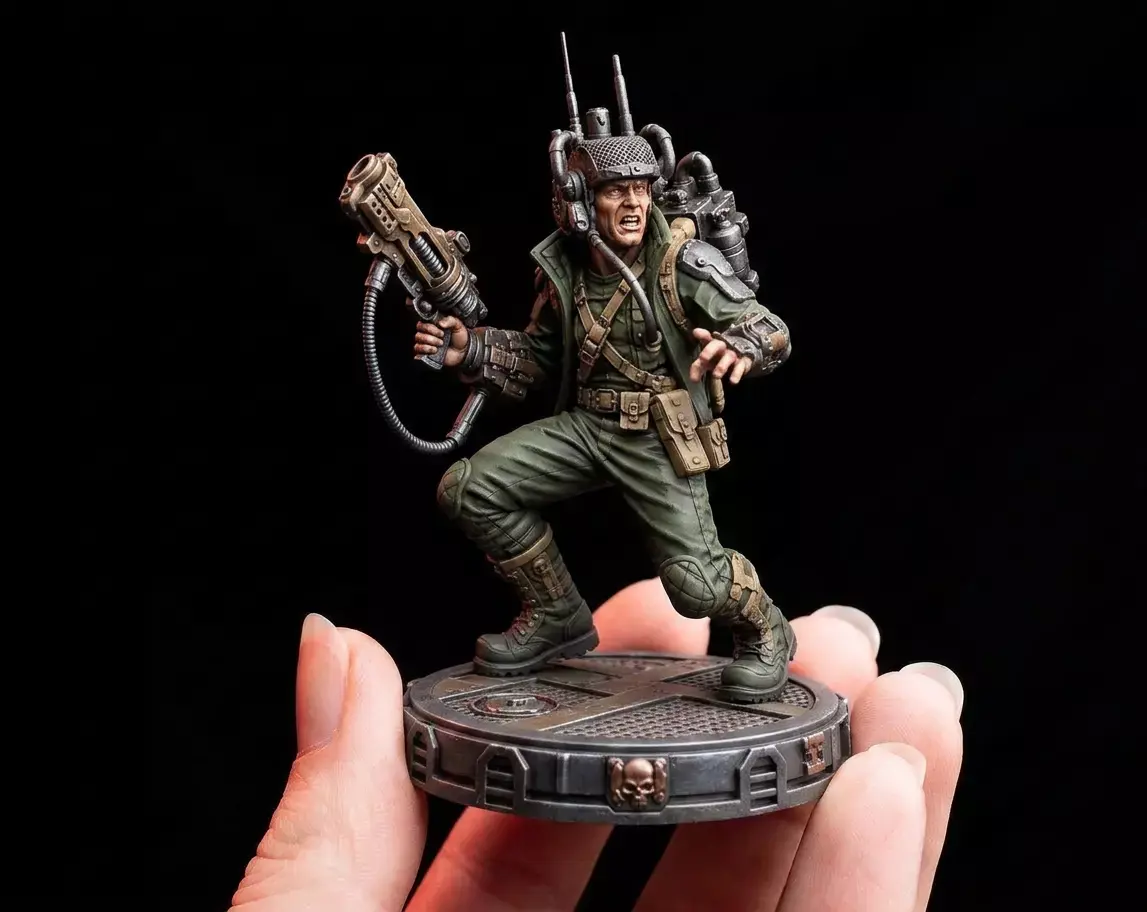 Colonial Vanguard - Sci-Fi Bug Hunter STL 3D print model
