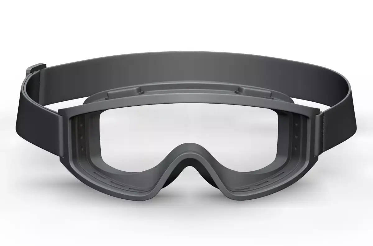 Military Tactical Glasses - Low Poly and High Poly 3D model