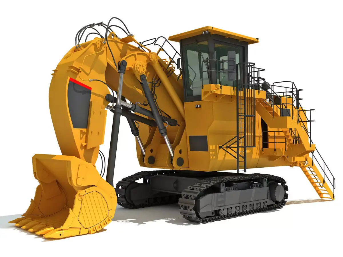 Mining Excavator 3D model