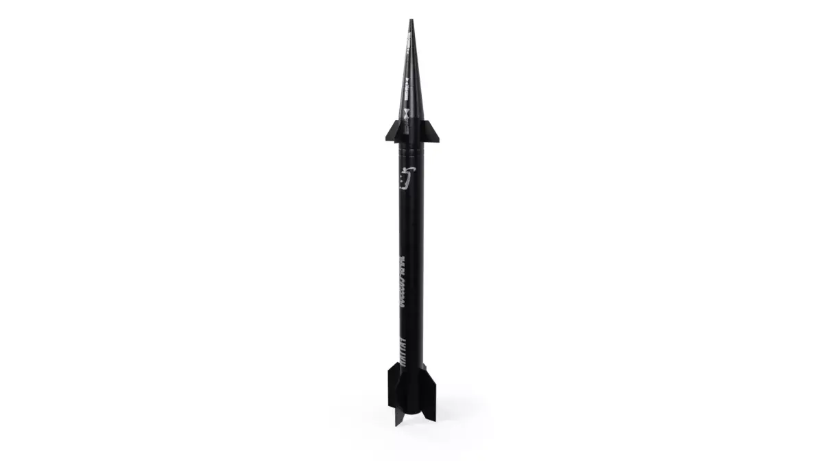 Fattah-01 Hypersonic Ballistic Missile Low-poly 3D model