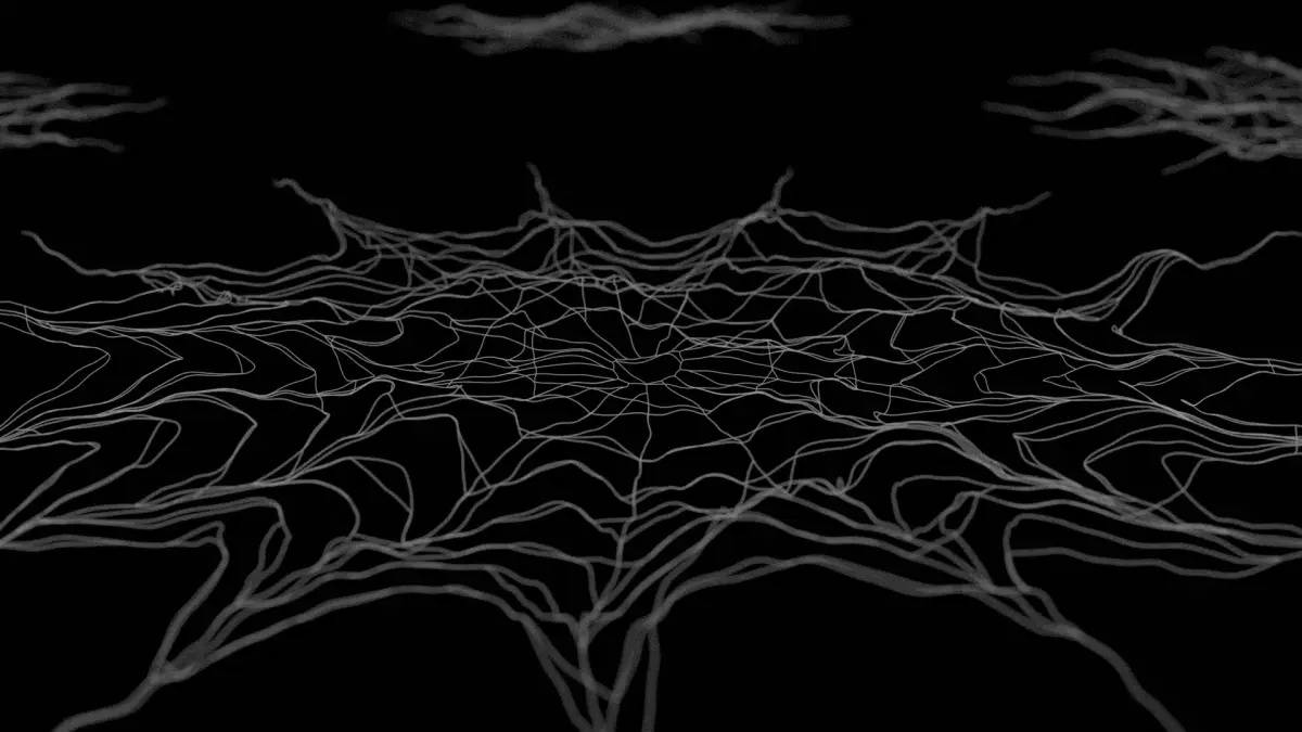 64 pcs Spider Web Asset pack Cobweb Net 3D model