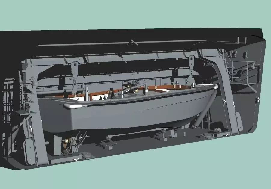 LST-4002 Shimokita Raunch Side Hanger 3D model