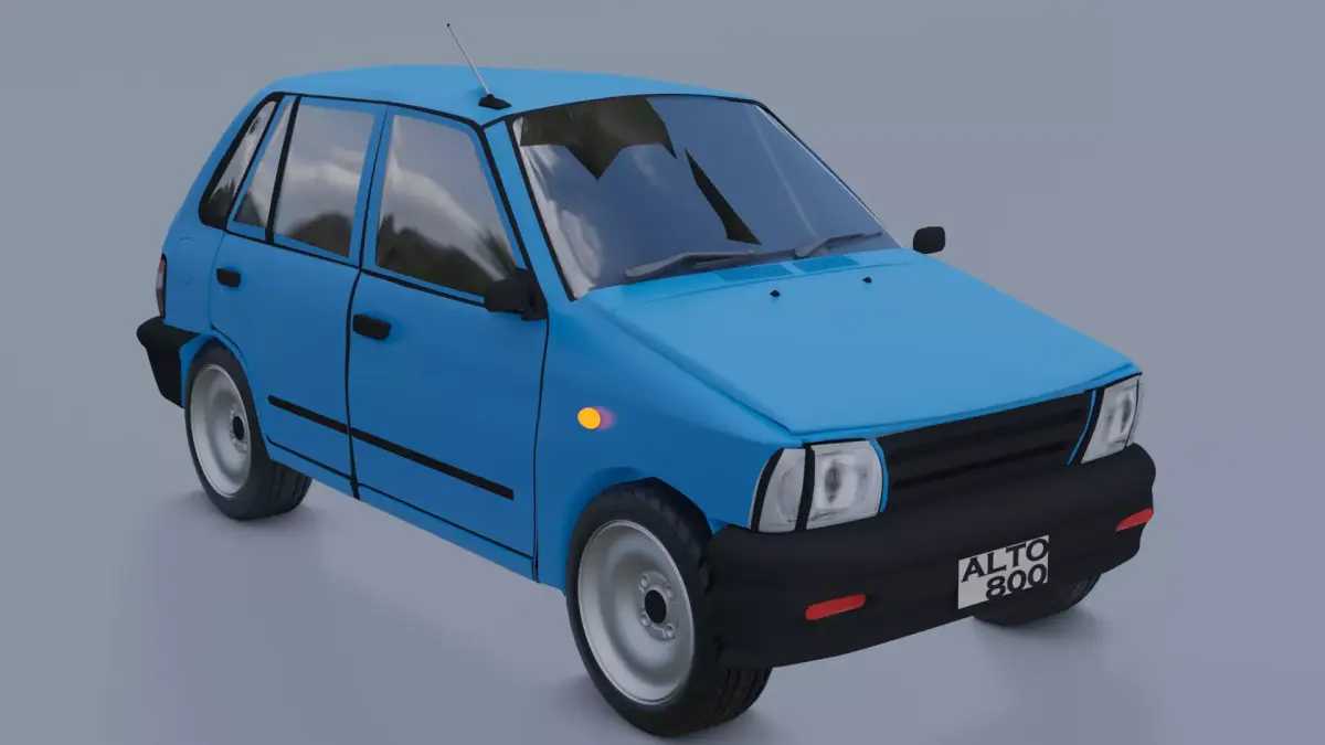 MARUTI SUZUKI CAR Free 3D model