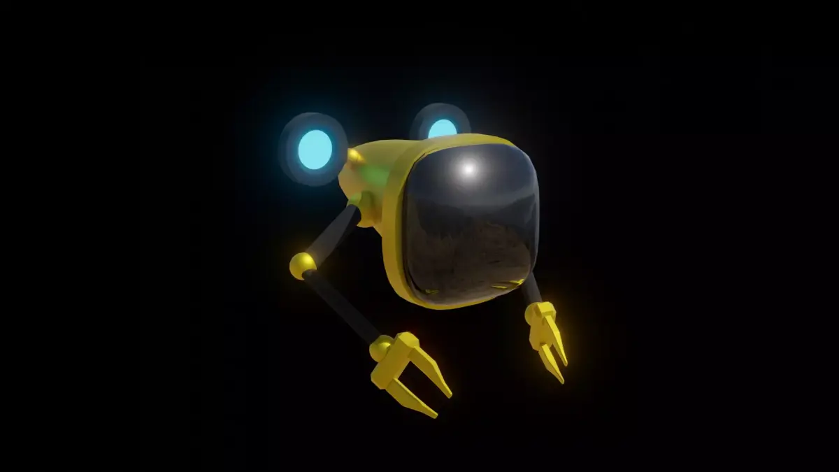 Submarine Spaceship Robot 3D model